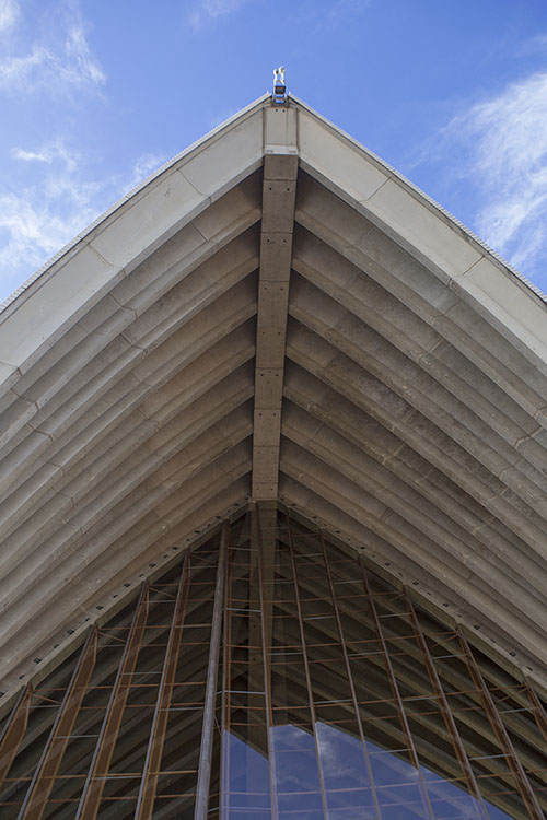 Concrete Ribbing of the Opera House - April 2017